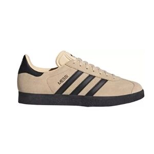 🔥🔥 adidas Gazelle Messi Shoes🔥🔥. Color: Tan/Black💦💦